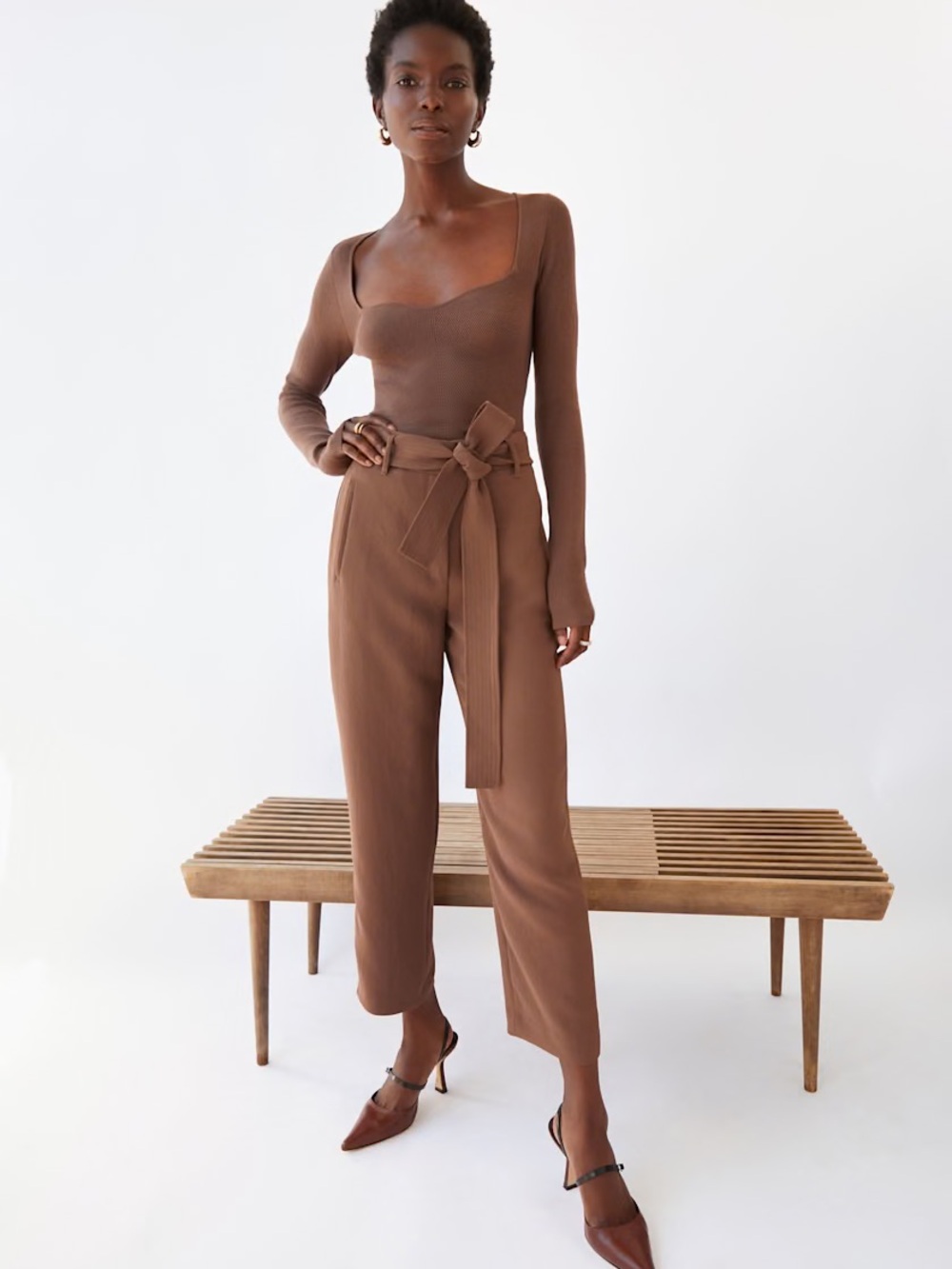Wilfred Tie-Front Pant | Aritzia